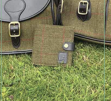 Parker-Hale Shotgun Certificate Wallet Tweed | Cluny Country 