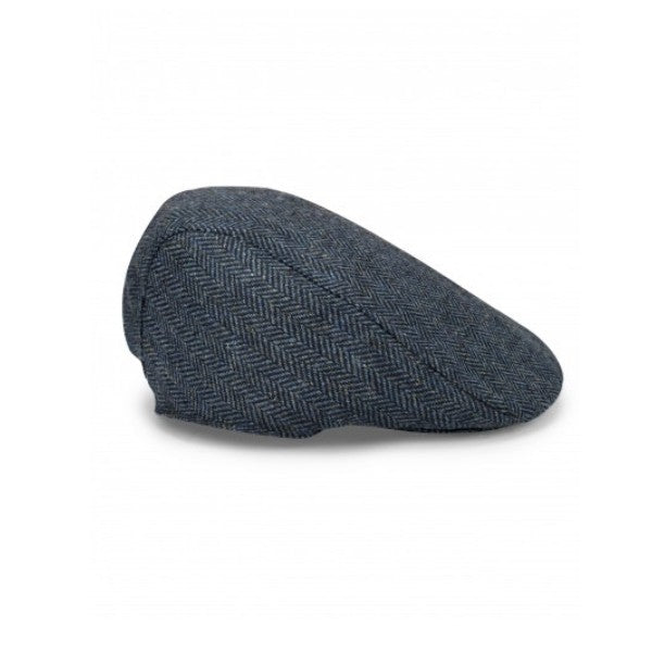 Hoggs of Fife Herringbone Waterproof Tweed Cap  | Cluny Country 