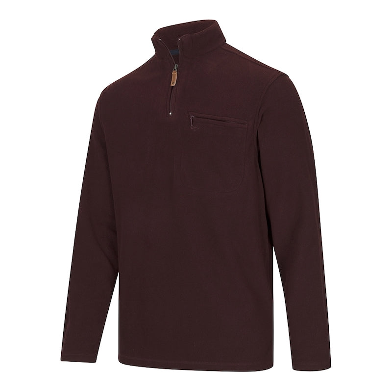Hoggs Of Fife Islander 1/4 Zip Fleece Shirt | Cluny Country 