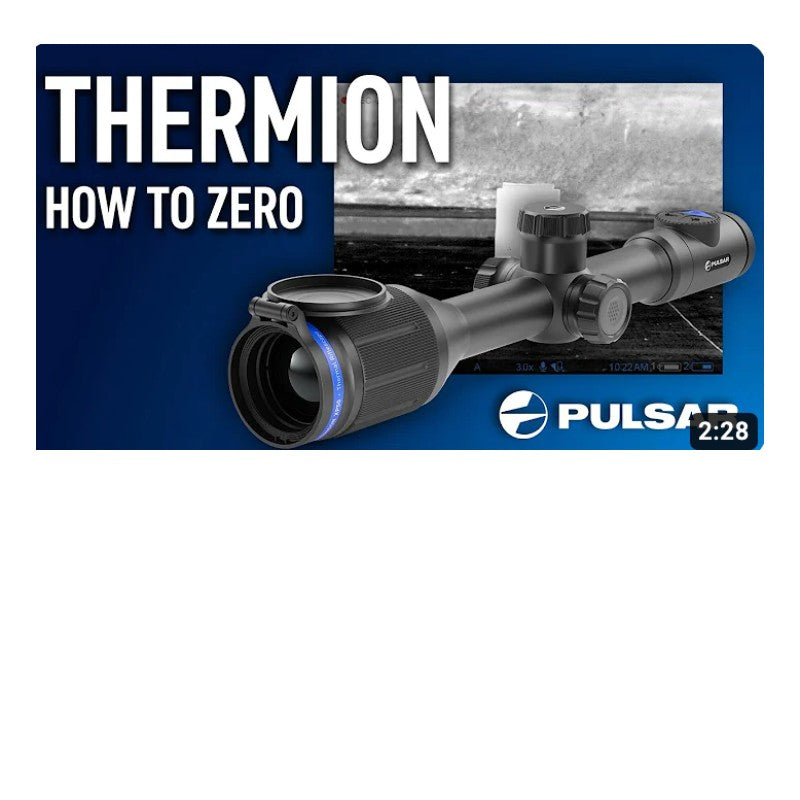 How to Zero a Pulsar Thermion Scope | Cluny Country