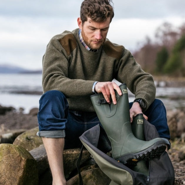 Hoggs of Fife Field Sport Neoprene-lined Wellington Boots  | Cluny Country 