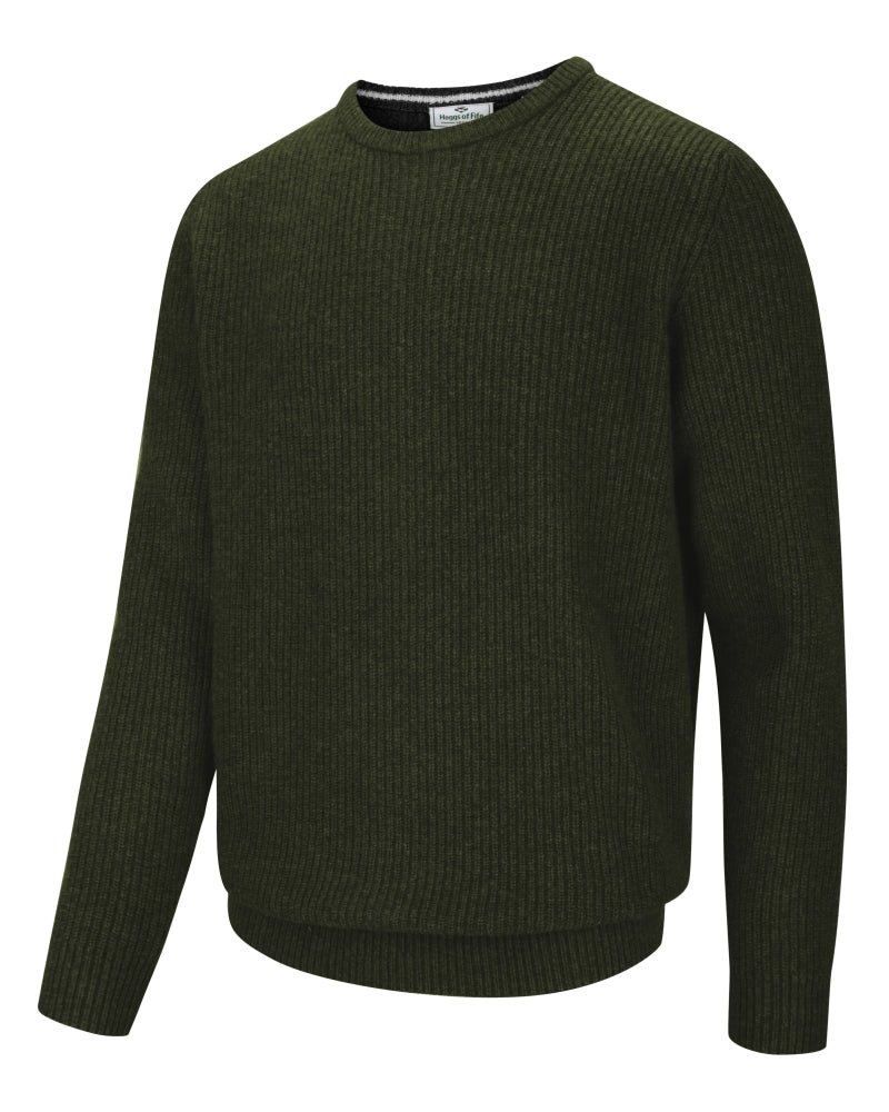 Hoggs of Fife Borders Ribbed Knit Pullover | Cluny Country 
